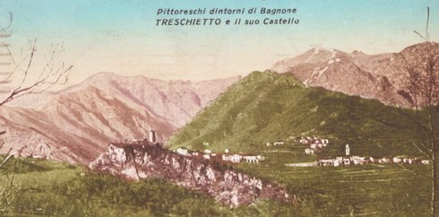 panorama di Treschietto frazione di Bagnone