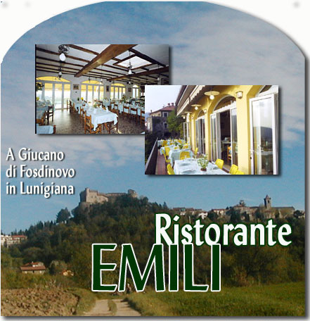 ristorante emili, Giucano Fosdinovo